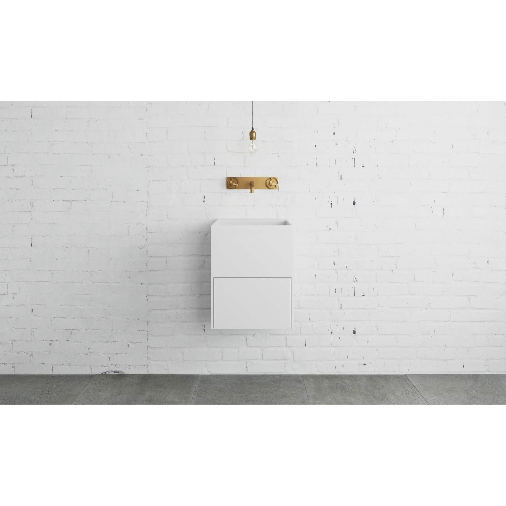 [product_category]-Copenhagen Bath Enköping Wash Basin, L40 Cm-Copenhagen Bath-5700400101141-40010114-COP-2