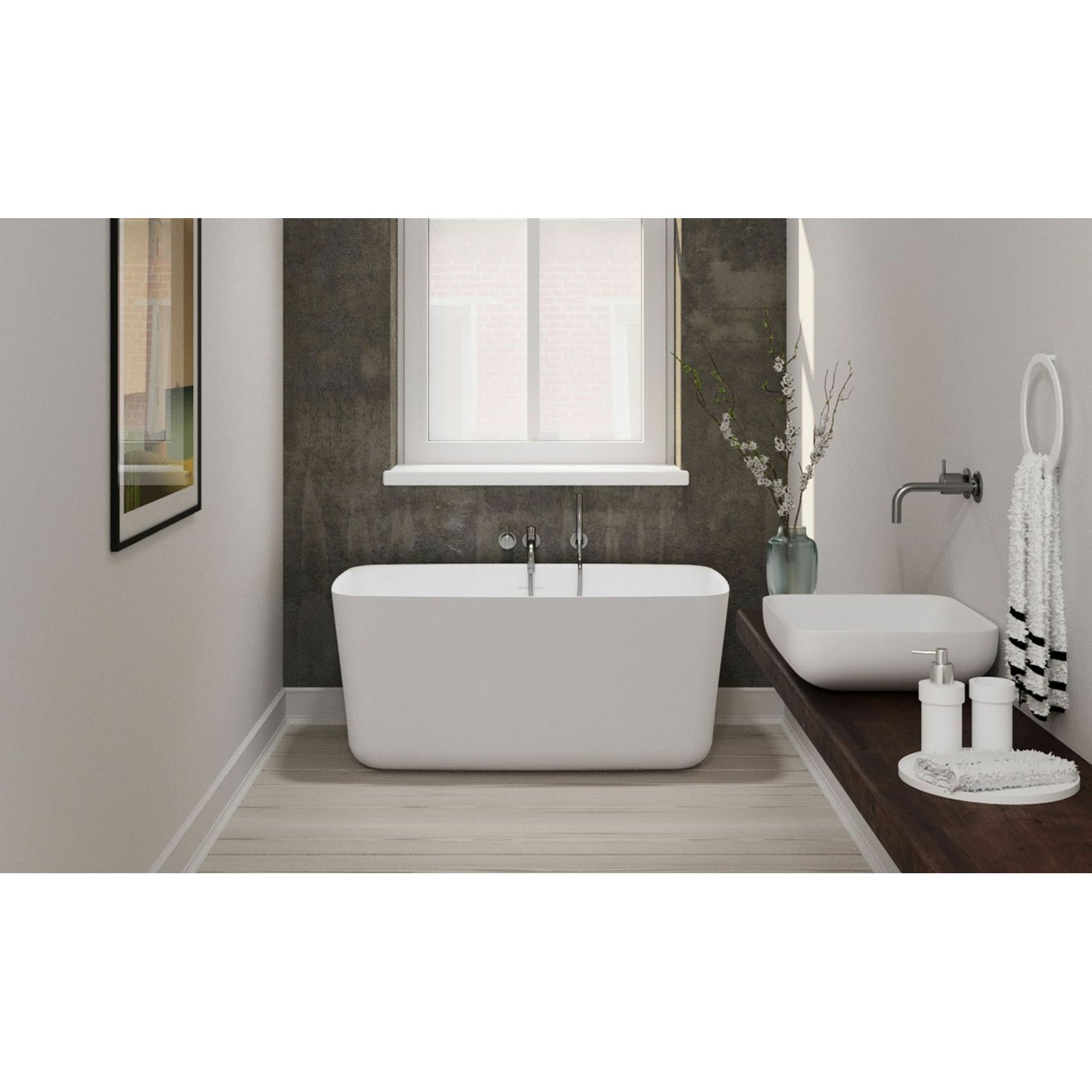 [product_category]-Copenhagen Bath Hornbæk Bathtub, L118 Cm-Copenhagen Bath-5700400300421-40030042-COP-3