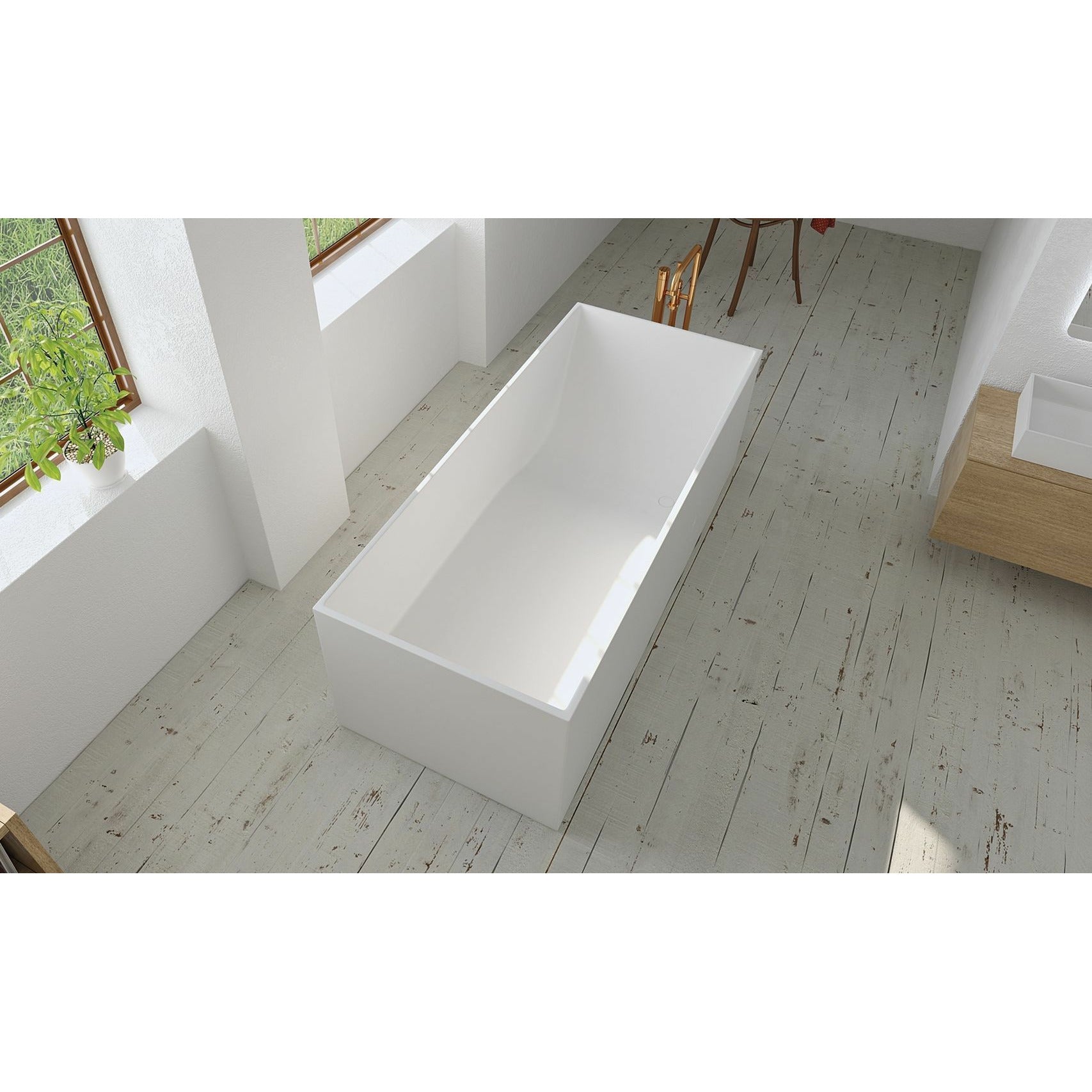 [product_category]-Copenhagen Bath Hornbæk Bathtub, L180 Cm-Copenhagen Bath-5700400300100-40030010-COP-4