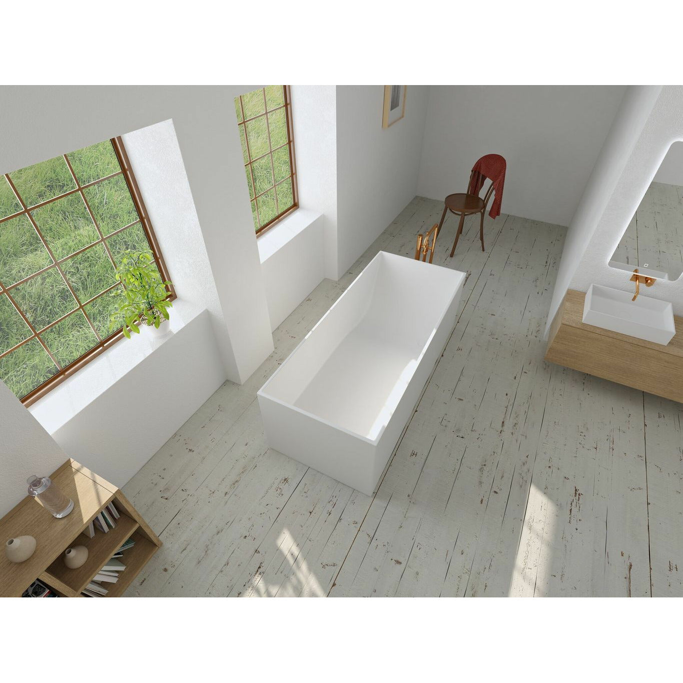 [product_category]-Copenhagen Bath Hornbæk Bathtub, L180 Cm-Copenhagen Bath-5700400300100-40030010-COP-5