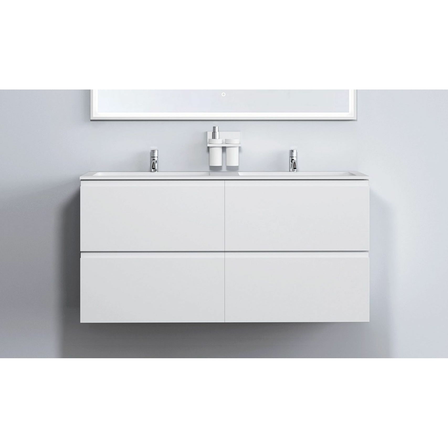 [product_category]-Copenhagen Bath Malmö Cabinet With Double Romsø Sink, L120 Cm-Copenhagen Bath-5700300102088-30010208-COP-2