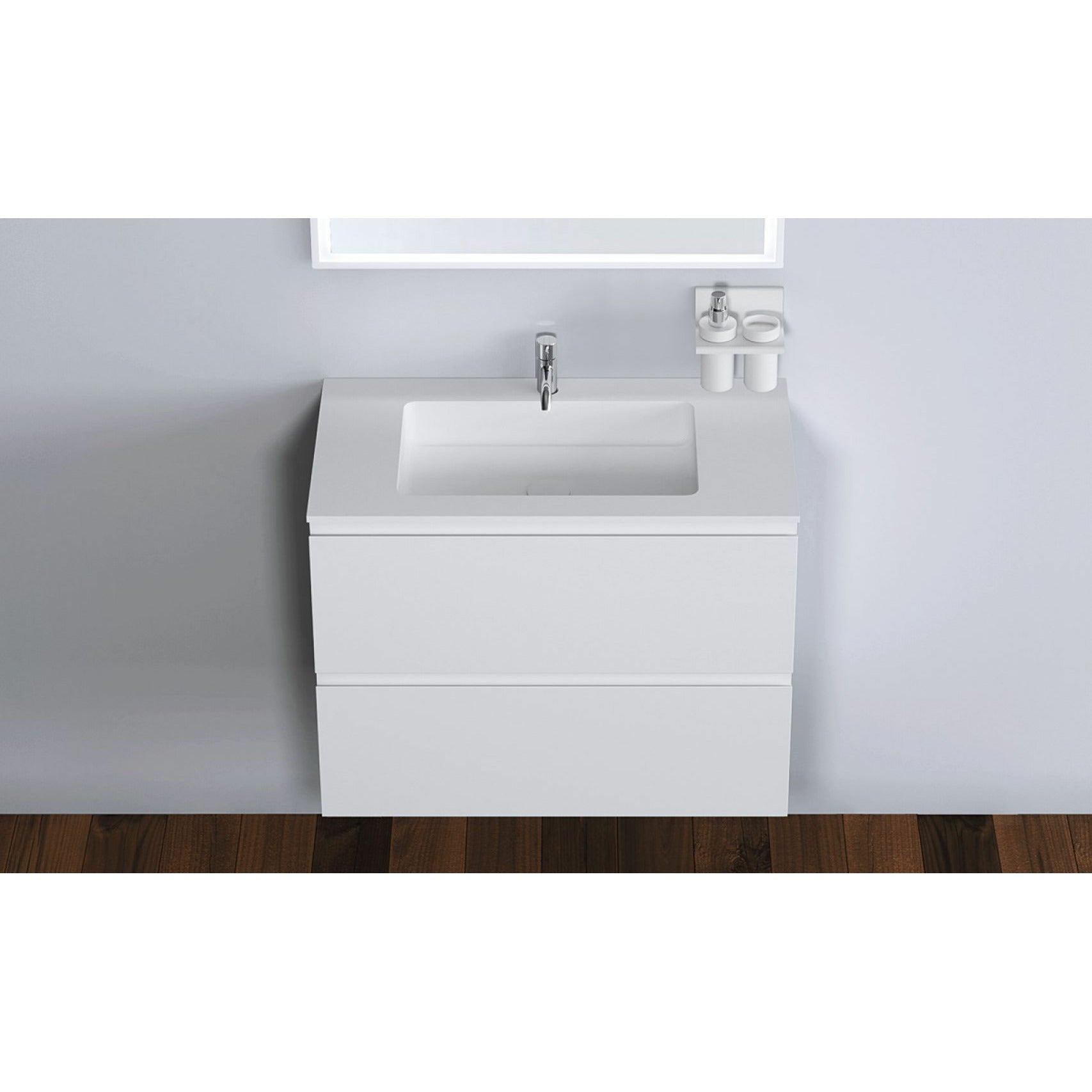 [product_category]-Copenhagen Bath Malmö Cabinet With Romsø Sink, L80 Cm-Copenhagen Bath-5700300101944-30010194-COP-5