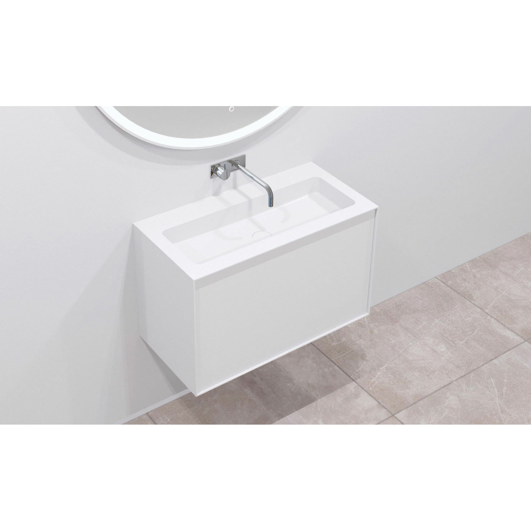 [product_category]-Copenhagen Bath Nexø Cabinet With Center Wash, L80 Cm-Copenhagen Bath-5700300101098-30010109-COP-3