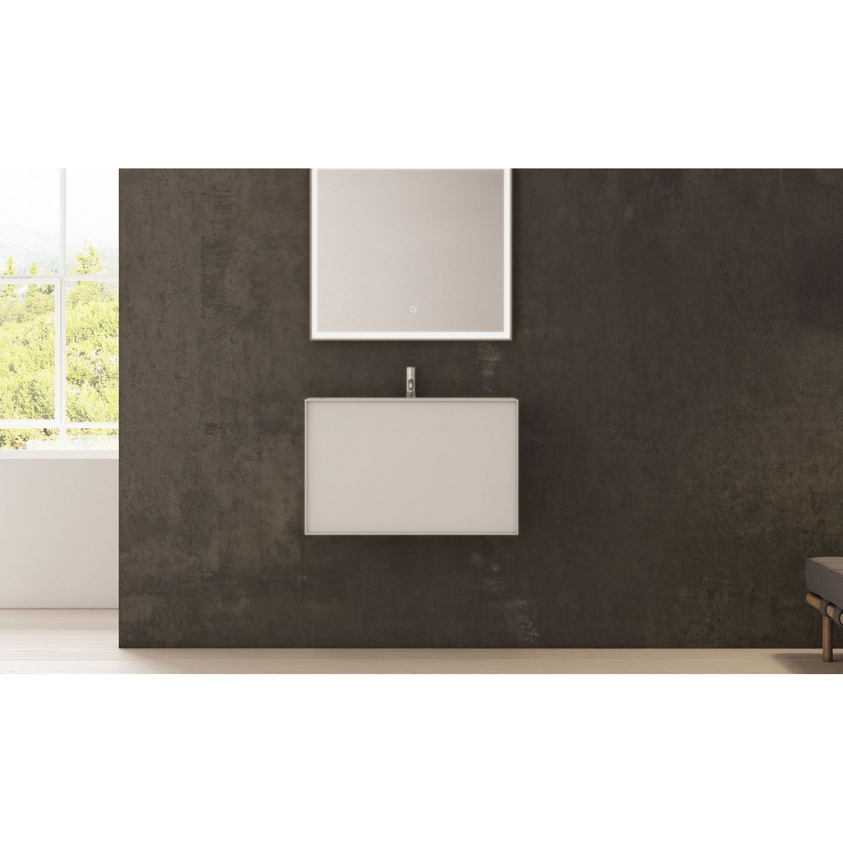 [product_category]-Copenhagen Bath Nexø Cabinet With Center Wash, L80 Cm-Copenhagen Bath-5700300101098-30010109-COP-5