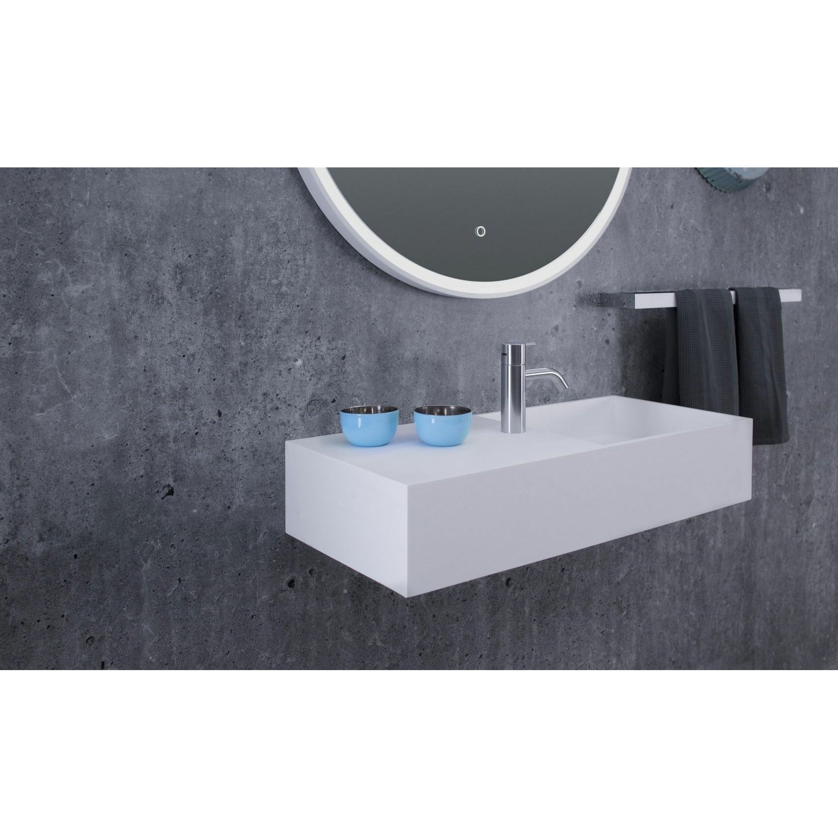 [product_category]-Copenhagen Bath Nordland Wash Basin, L70 Cm-Copenhagen Bath-5700400100380-40010038-COP-5