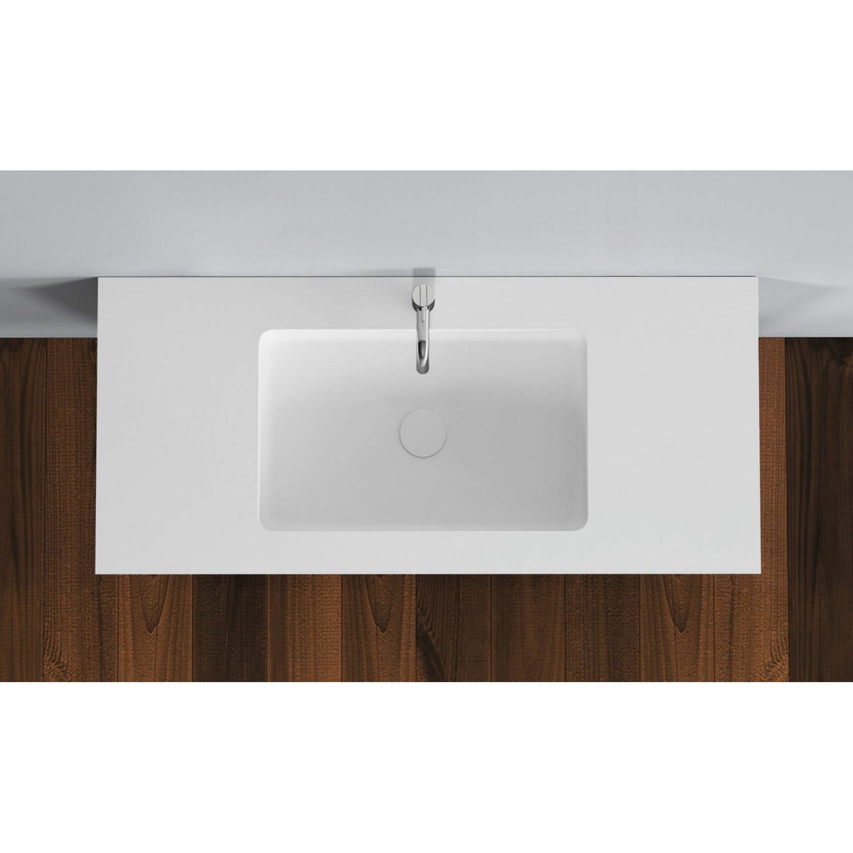[product_category]-Copenhagen Bath Romsø Center Wash Basin, L100 Cm-Copenhagen Bath-5700300400412-30040041-COP-2