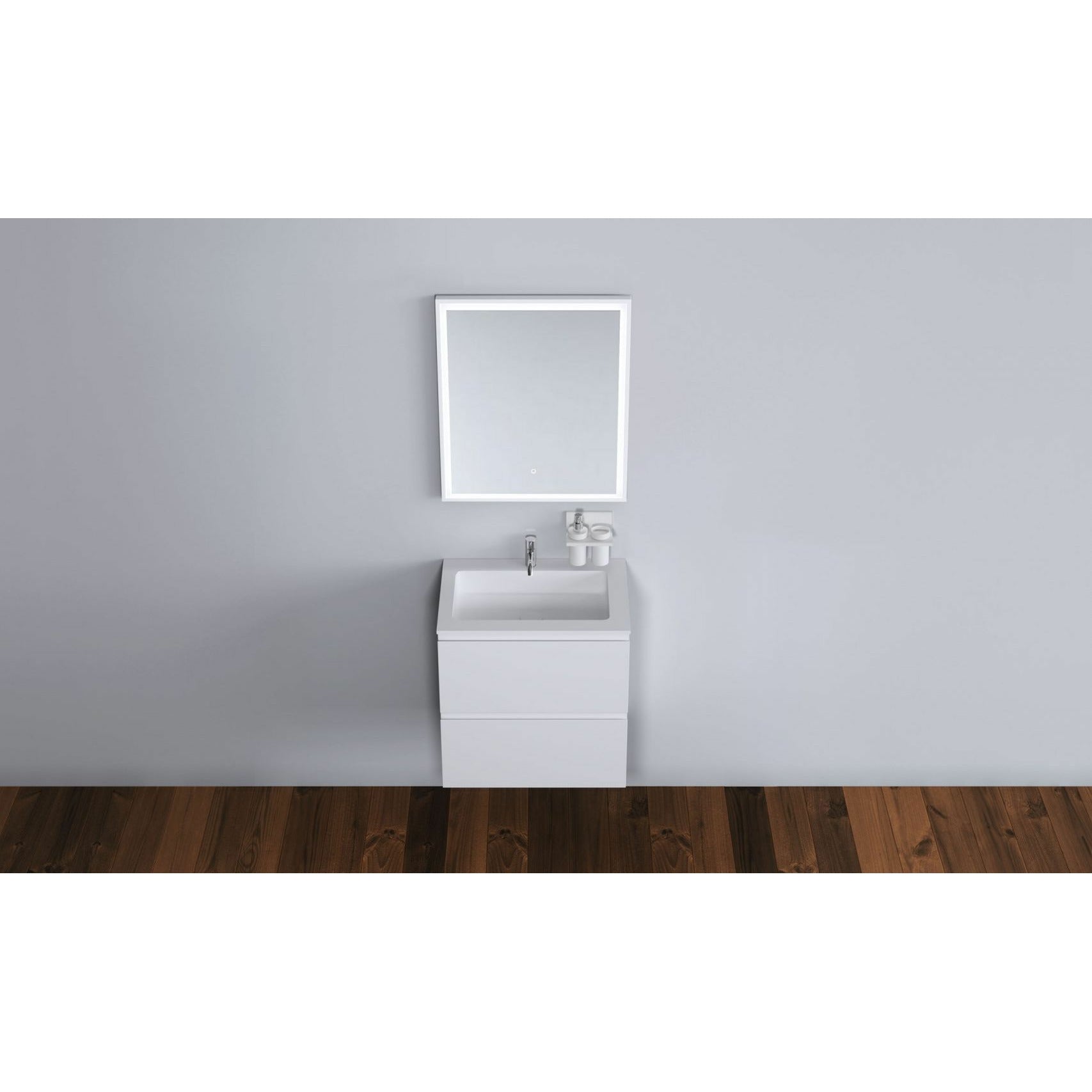[product_category]-Copenhagen Bath Romsø Center Wash Basin, L60 Cm-Copenhagen Bath-5700300400597-30040059-COP-2