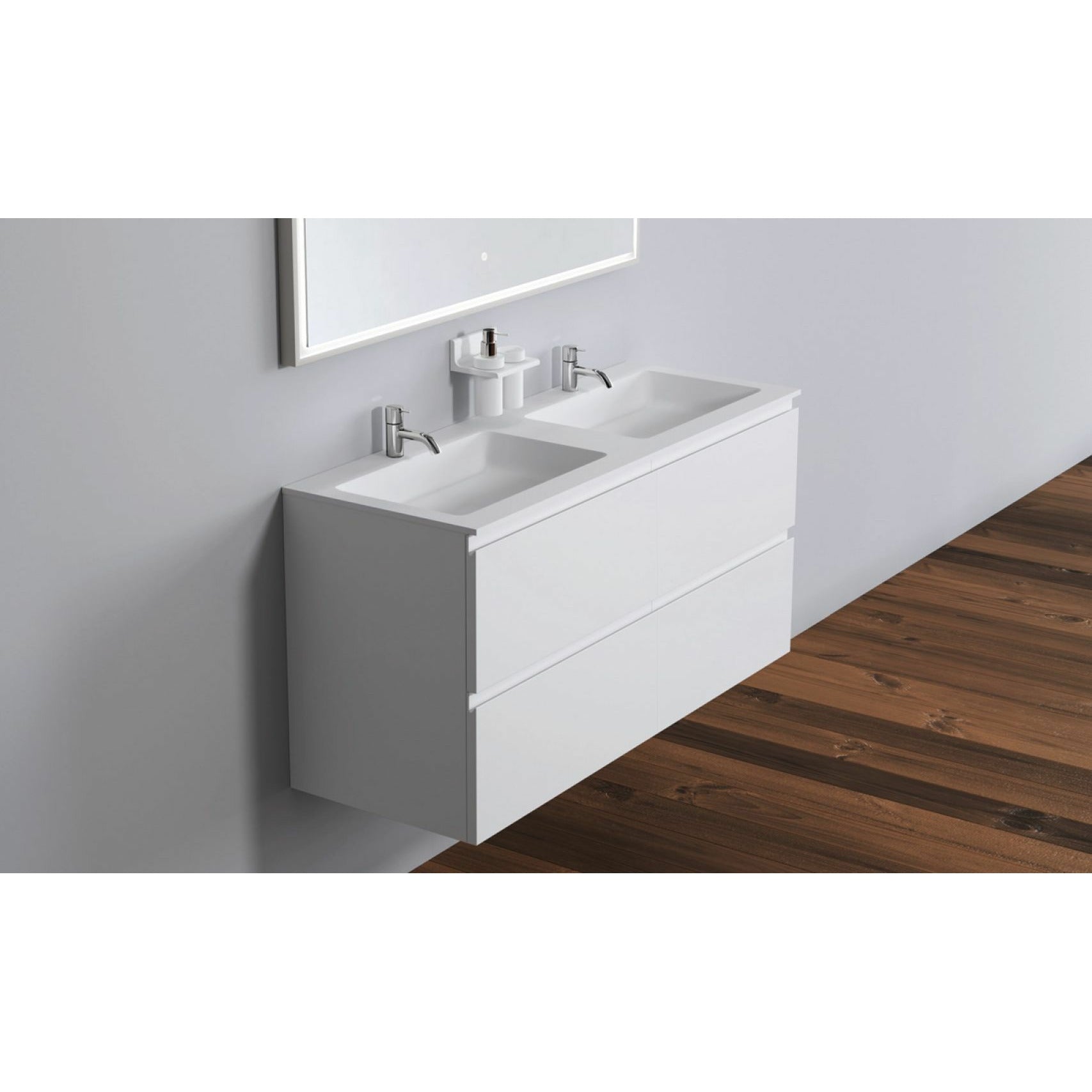 [product_category]-Copenhagen Bath Romsø Double Wash Basin, L120 Cm-Copenhagen Bath-5700300400702-30040070-COP-3