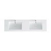 Kodaň Bath Romsø Double Wash Basin, L160 cm