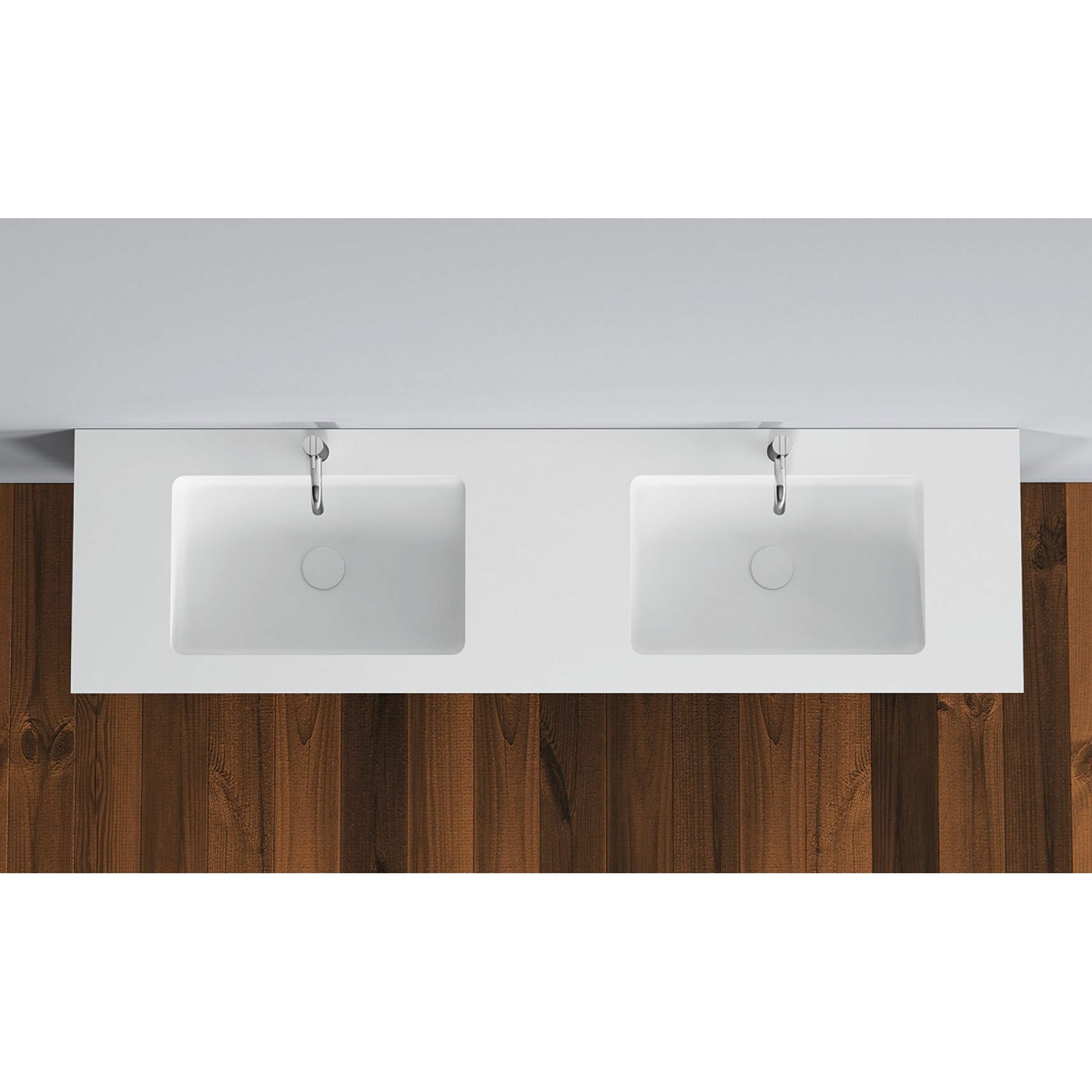 [product_category]-Copenhagen Bath Romsø Double Wash Basin, L160 Cm-Copenhagen Bath-5700300400696-30040069-COP-2