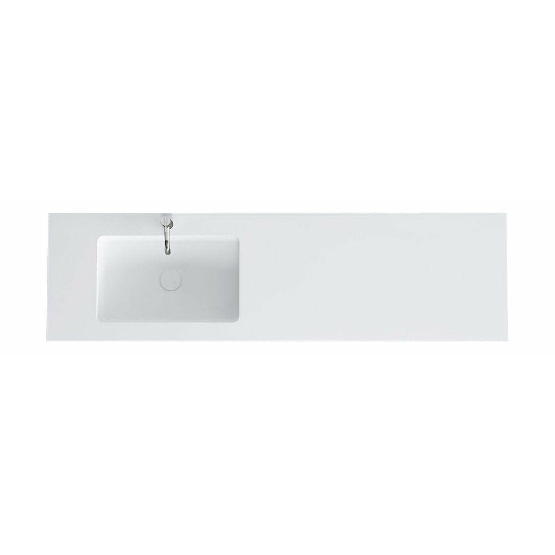 [product_category]-Copenhagen Bath Romsø Left Wash Basin, L160 Cm-Copenhagen Bath-5700300400658-30040065-COP-1