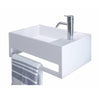Kodaň Bath Sandfjord levý umyvadlo, L50 cm