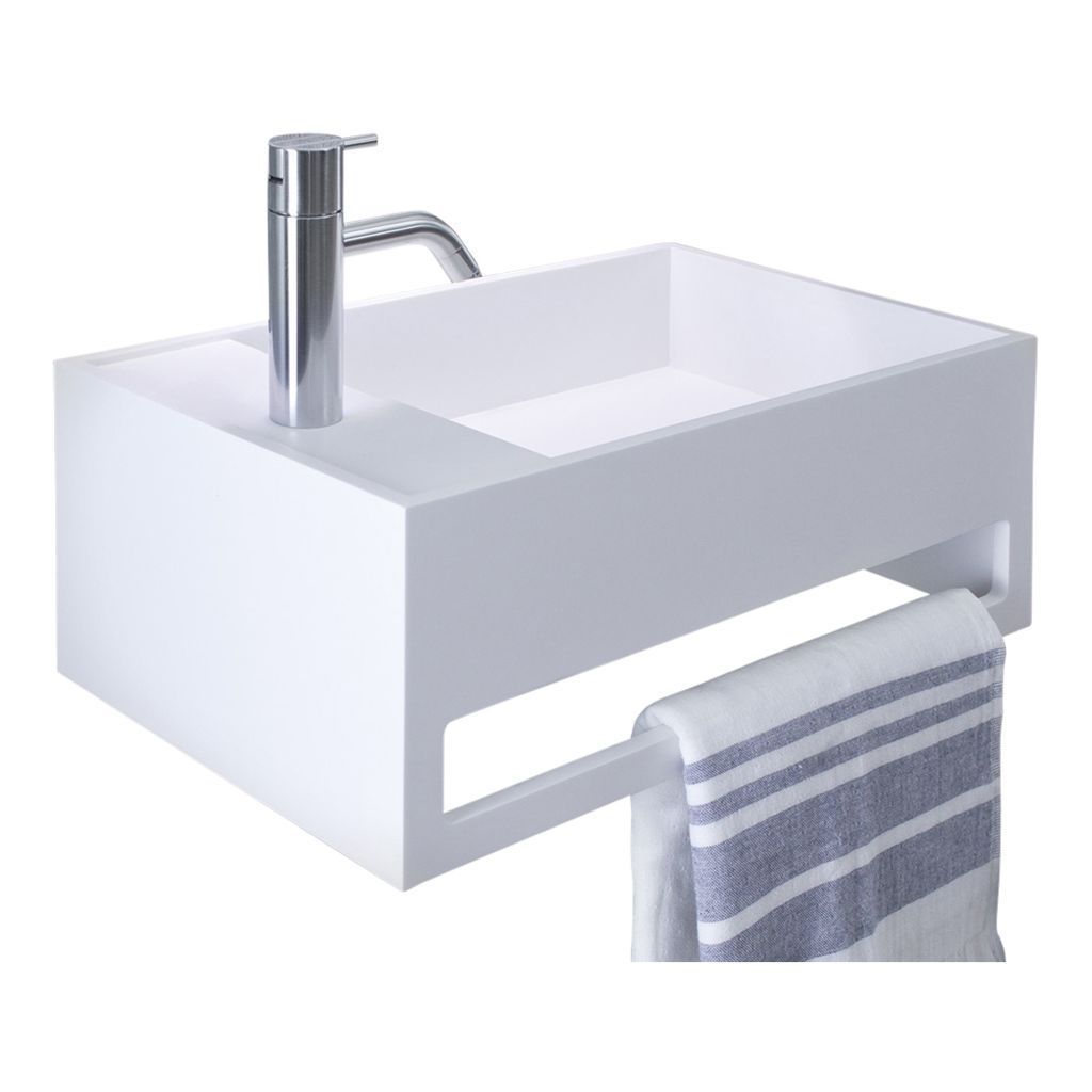 [product_category]-Copenhagen Bath Sandfjord Right Wash Basin, L50 Cm-Copenhagen Bath-5700400100557-40010055-COP-2