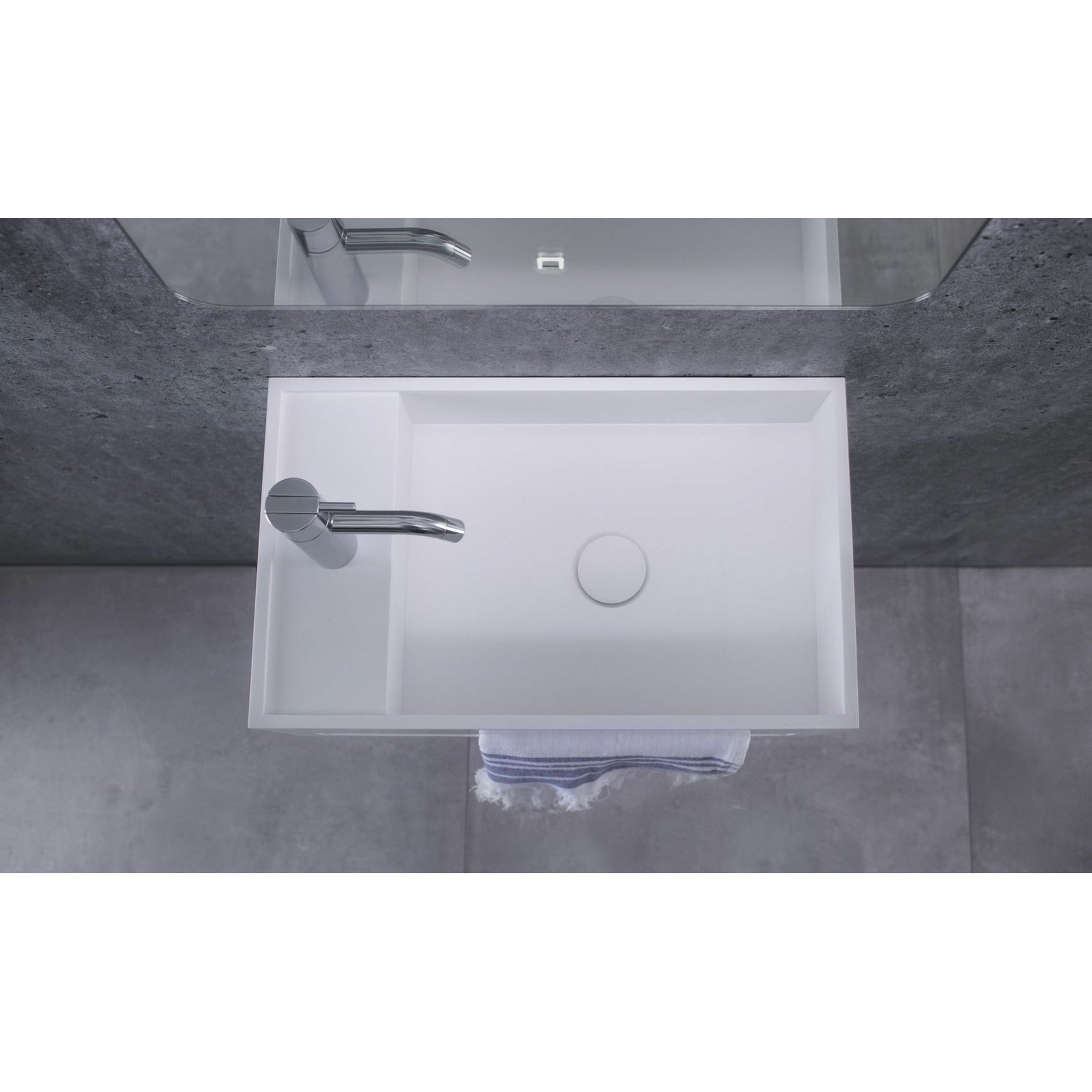 [product_category]-Copenhagen Bath Sandfjord Right Wash Basin, L50 Cm-Copenhagen Bath-5700400100557-40010055-COP-6