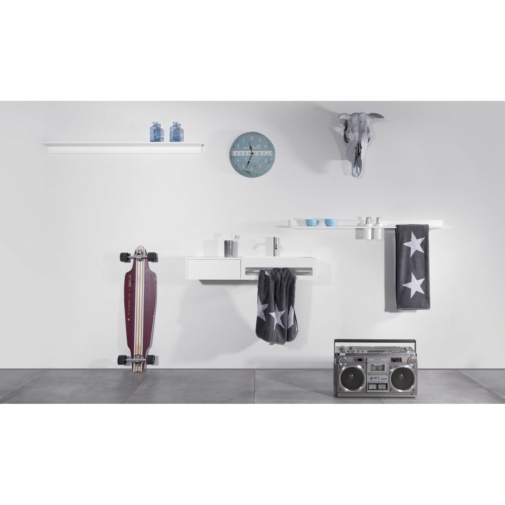 [product_category]-Copenhagen Bath Sandfjord Right Wash Basin, L90 Cm-Copenhagen Bath-5700400101875-40010187-COP-4