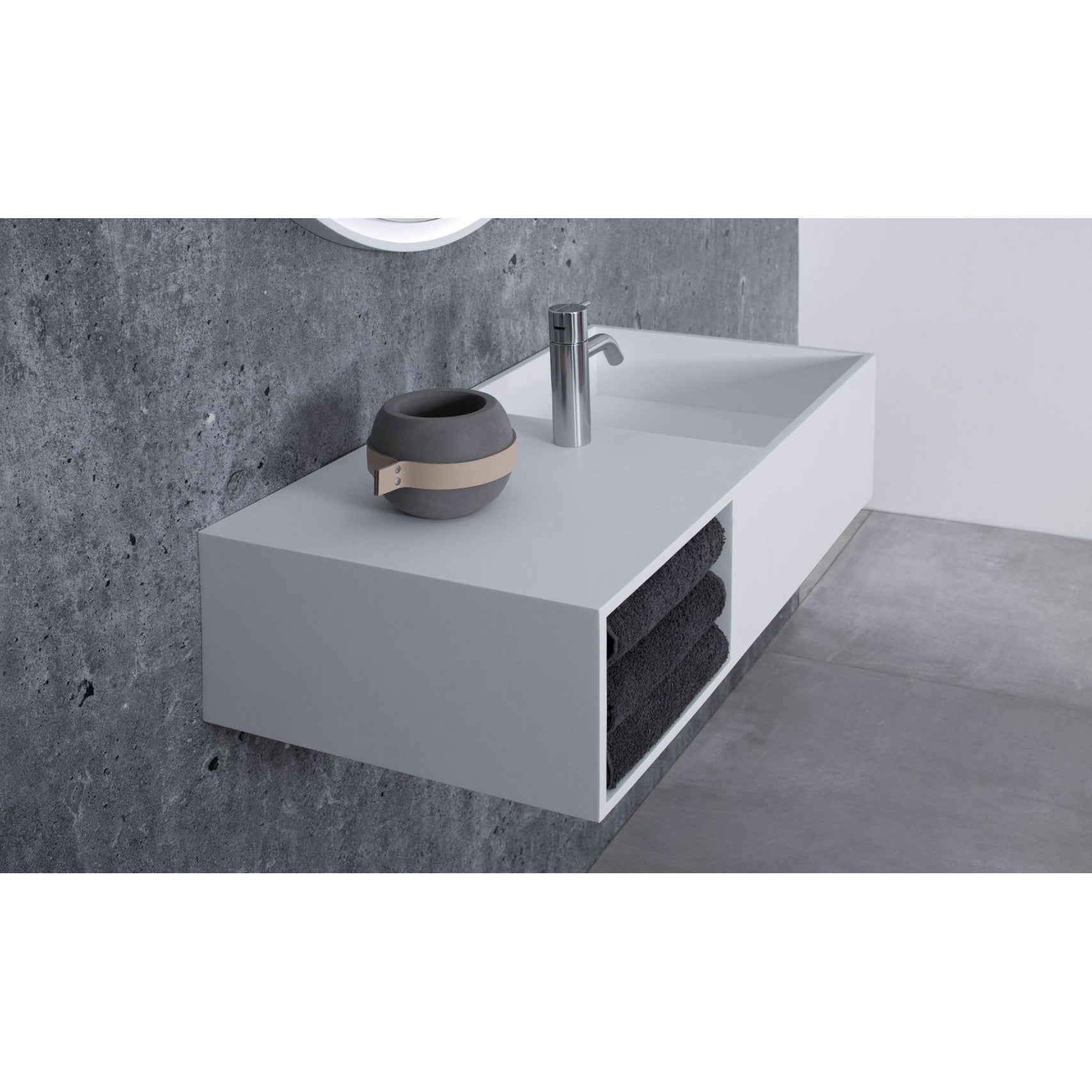 [product_category]-Copenhagen Bath Søndersø Right Wash Basin, L80 Cm-Copenhagen Bath-5700400101493-40010149-COP-5