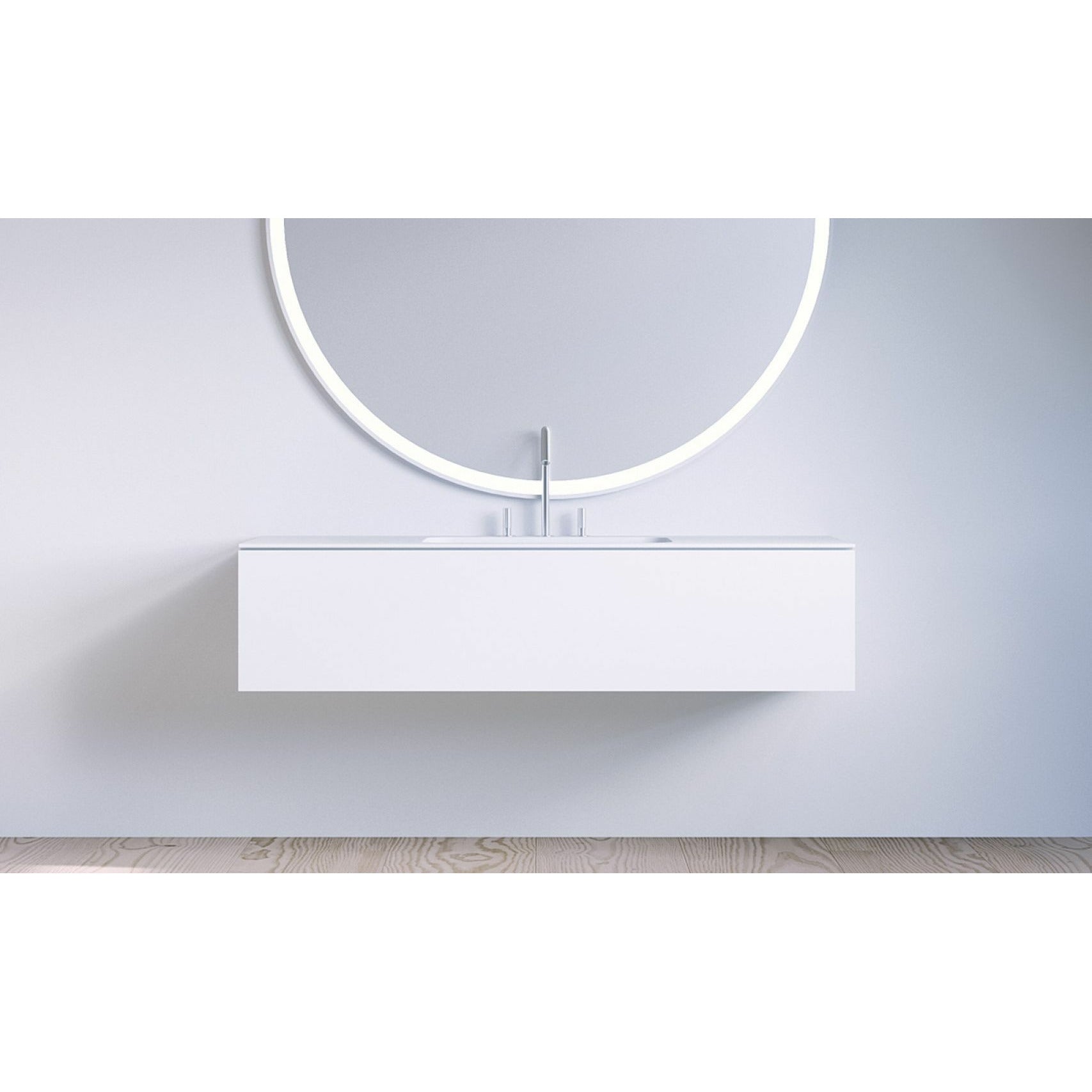 [product_category]-Copenhagen Bath Sq2 Cabinet With Center Wash, L120 Cm-Copenhagen Bath-5700300102361-30010236-COP-2
