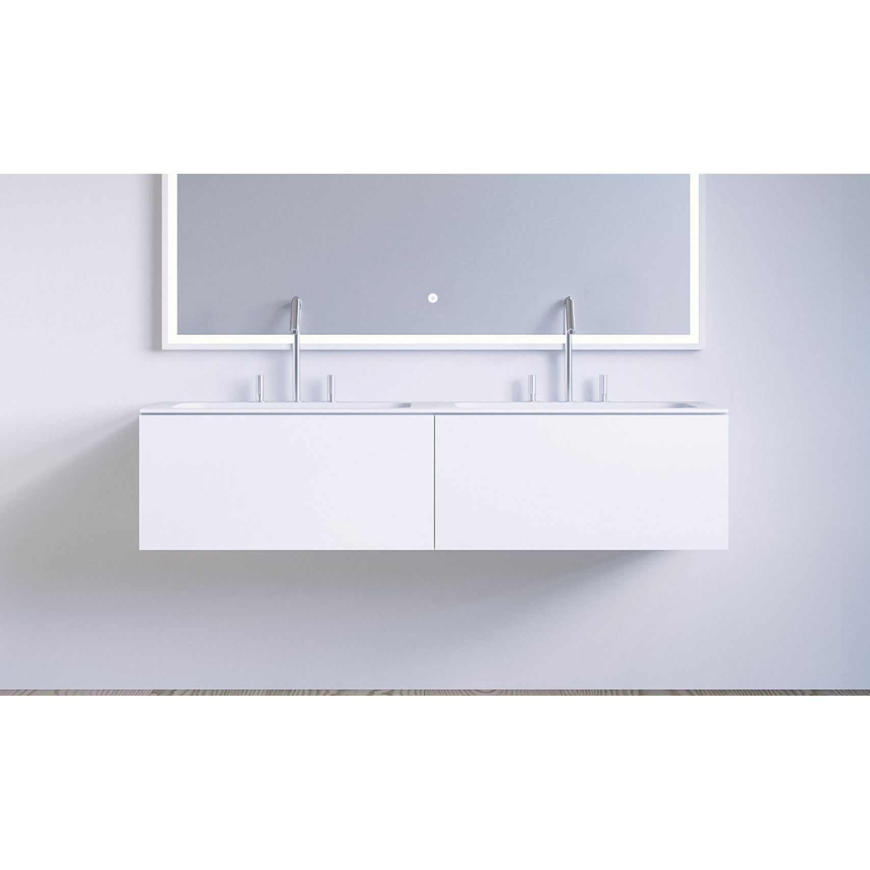 [product_category]-Copenhagen Bath Sq2 Cabinet With Double Washing, L120 Cm-Copenhagen Bath-5700300102392-30010239-COP-2
