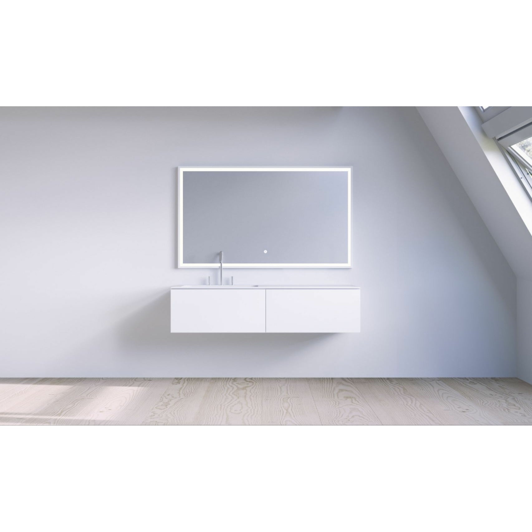 [product_category]-Copenhagen Bath Sq2 Cabinet With Left Sink, L120 Cm-Copenhagen Bath-5700300102378-30010237-COP-3