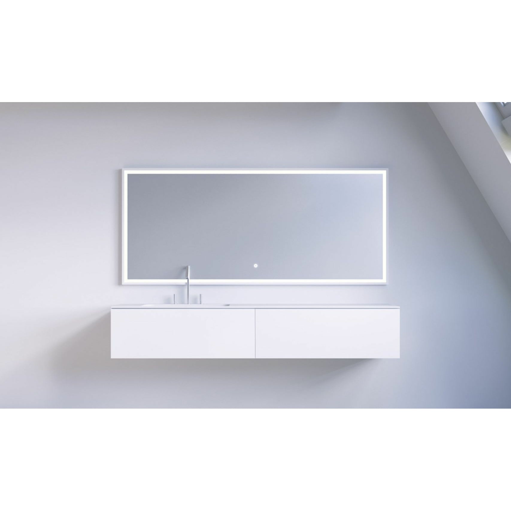 [product_category]-Copenhagen Bath Sq2 Cabinet With Left Sink, L160 Cm-Copenhagen Bath-5700300101241-30010124-COP-2