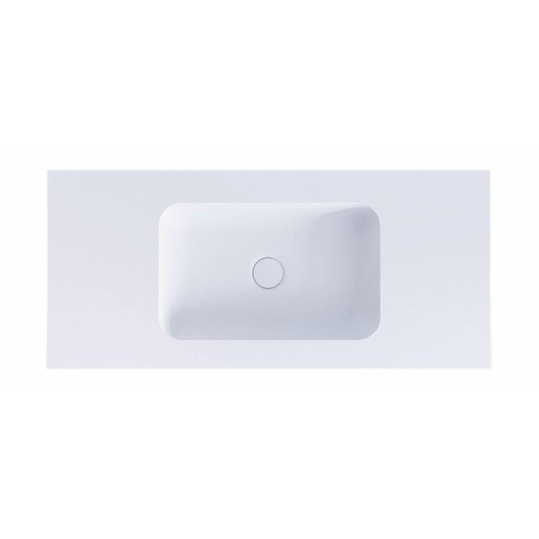 [product_category]-Copenhagen Bath Sq2 Center Wash Basin, L100 Cm-Copenhagen Bath-5700300400887-30040088-COP-1