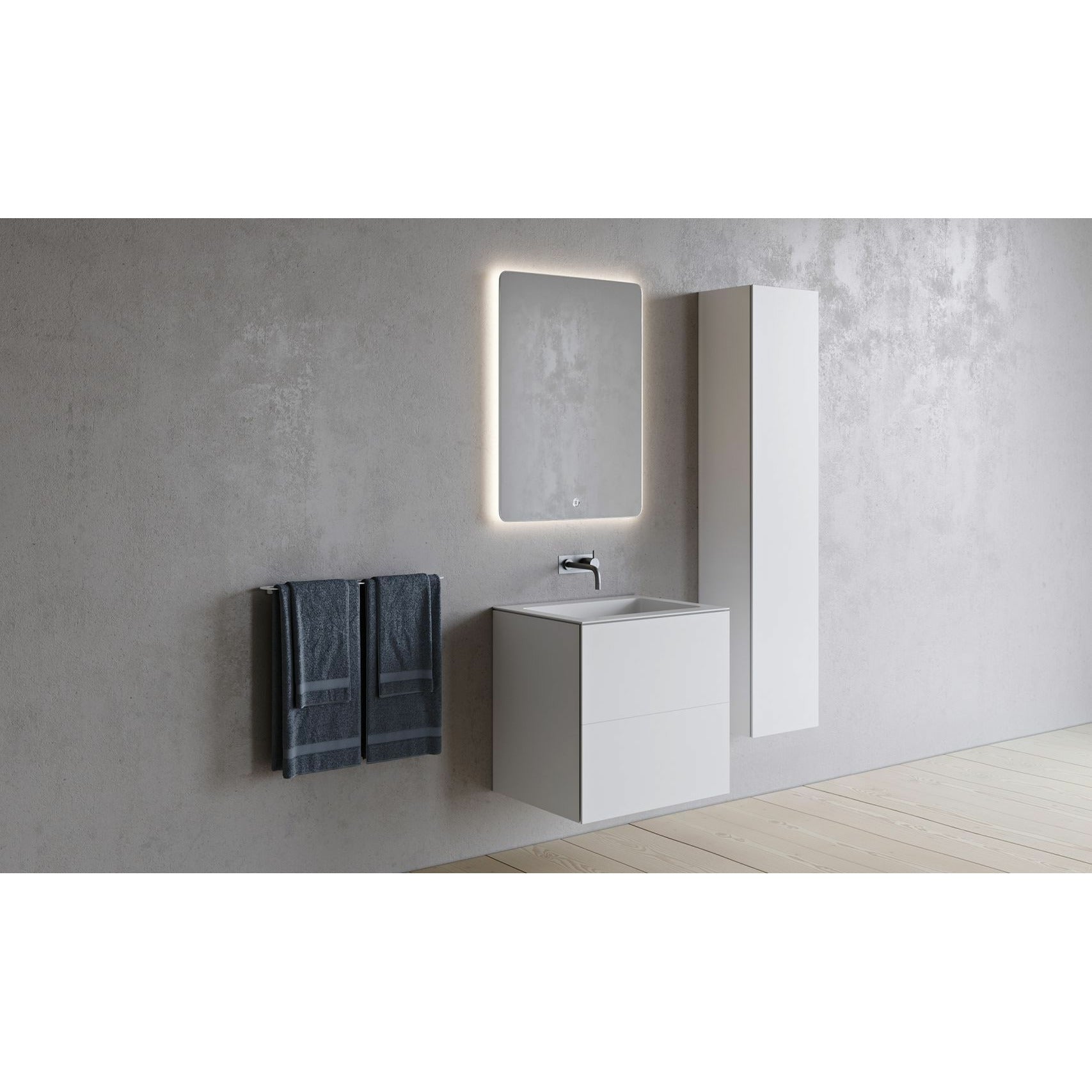 [product_category]-Copenhagen Bath Sq2 Double Cabinet With Center Washing, L60 Cm-Copenhagen Bath-5700300102316-30010231-COP-6