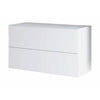 Copenhagen Bath SQ2 dubbele kast met aanrecht, L100 cm