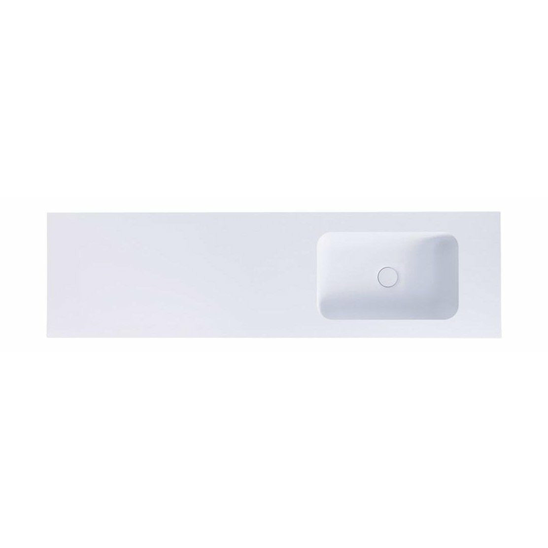 [product_category]-Copenhagen Bath Sq2 Right Wash Basin, L160 Cm-Copenhagen Bath-5700300400917-30040091-COP-1