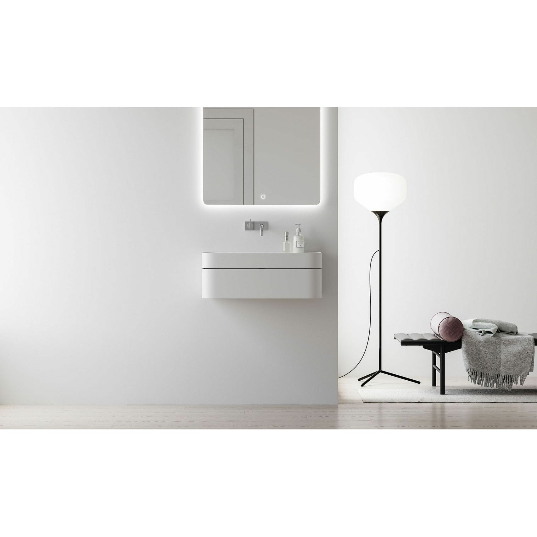 [product_category]-Copenhagen Bath Yuno Ca Wash Basin, L80 Cm-Copenhagen Bath-5700400102179-40010217-COP-2