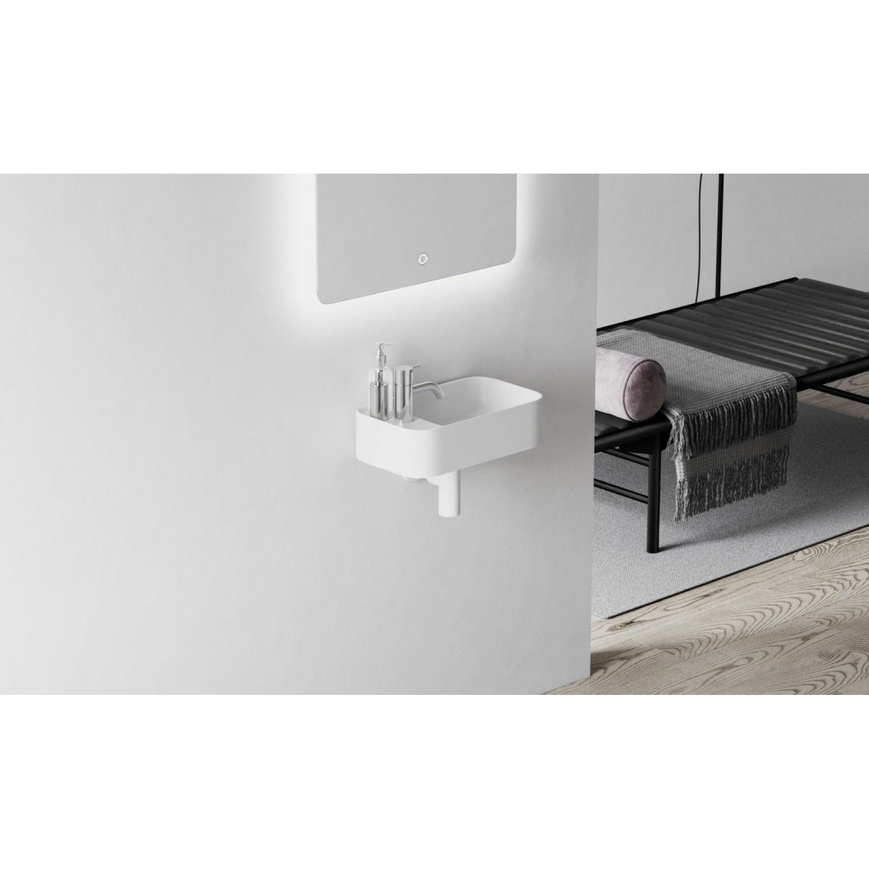 [product_category]-Copenhagen Bath Yuno Lr Wash Basin, L41 Cm-Copenhagen Bath-5700400102254-40010225-COP-2
