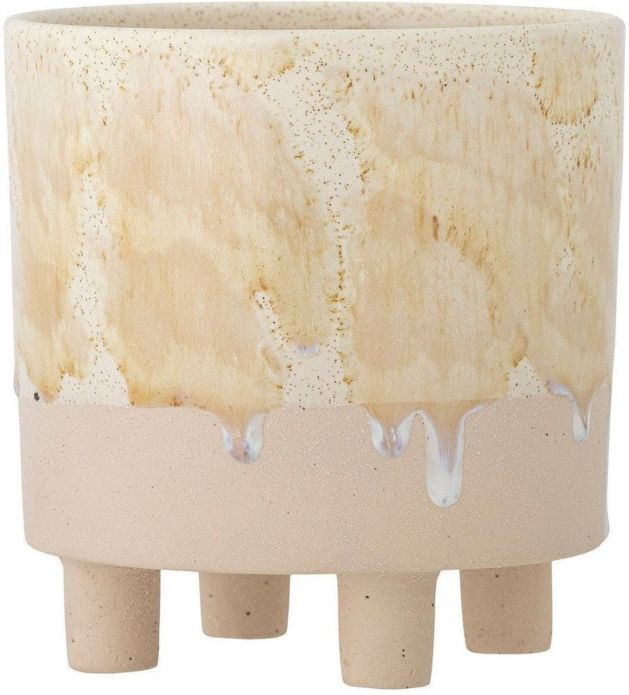 Kreativní sbírka Imoa Flowerpot, žlutá, kameninové sdělení
