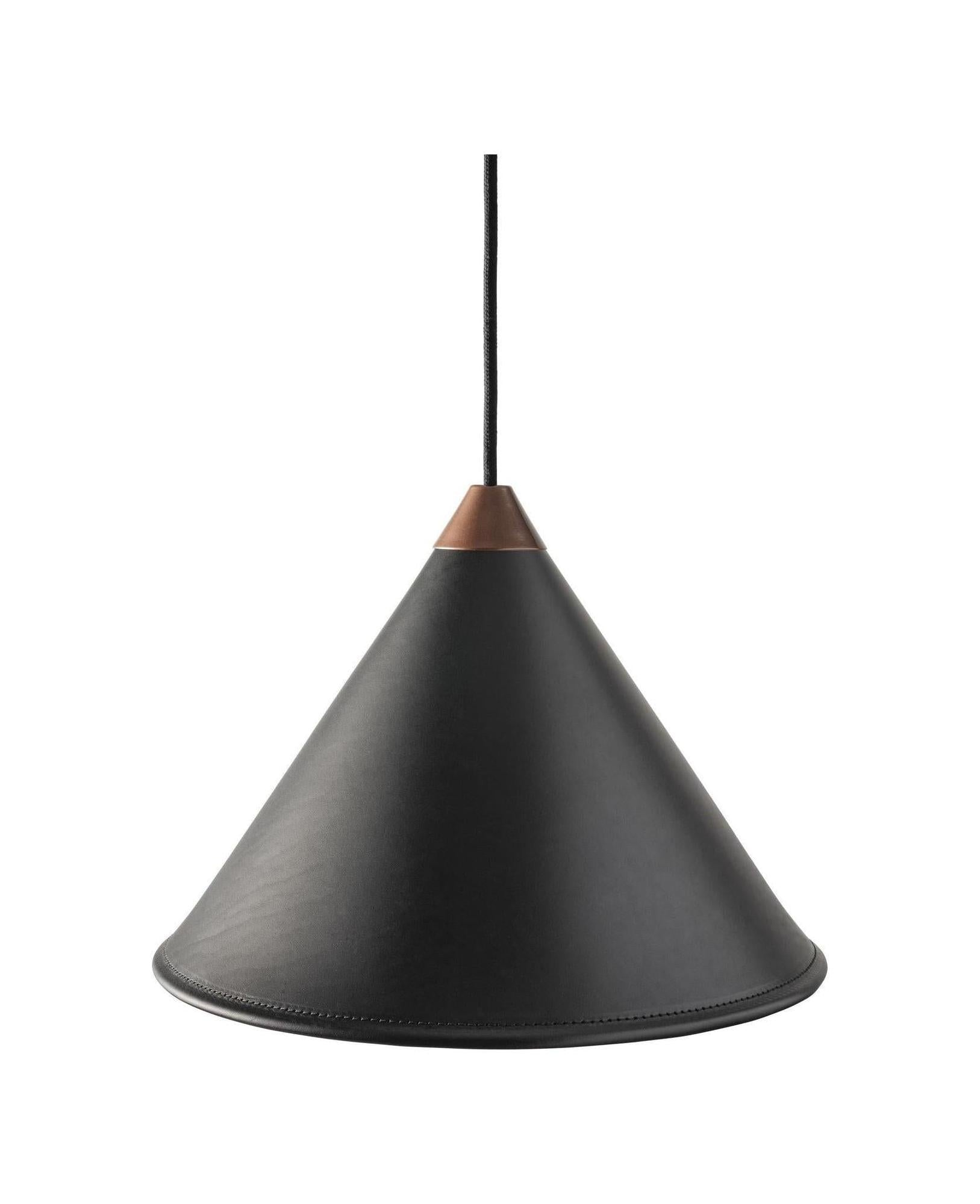 [product_category]-Cuero Namibia Pendant ø 25 Cm, Black/Copper With Black Cable-Cuero-7340172636618-1500133-CUE-1
