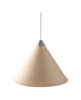  Namibia Pendant ø 25 Cm Crude Nature/Chrome With White Cable