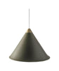  Namibia Pendant ø 35 Cm Grass Green/Brass With White Cable