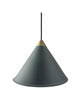  Namibia Pendant ø 45 Cm Ocean Blue/Brass With Black Cable