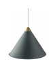  Namibia Pendant ø 45 Cm Ocean Blue/Brass With White Cable
