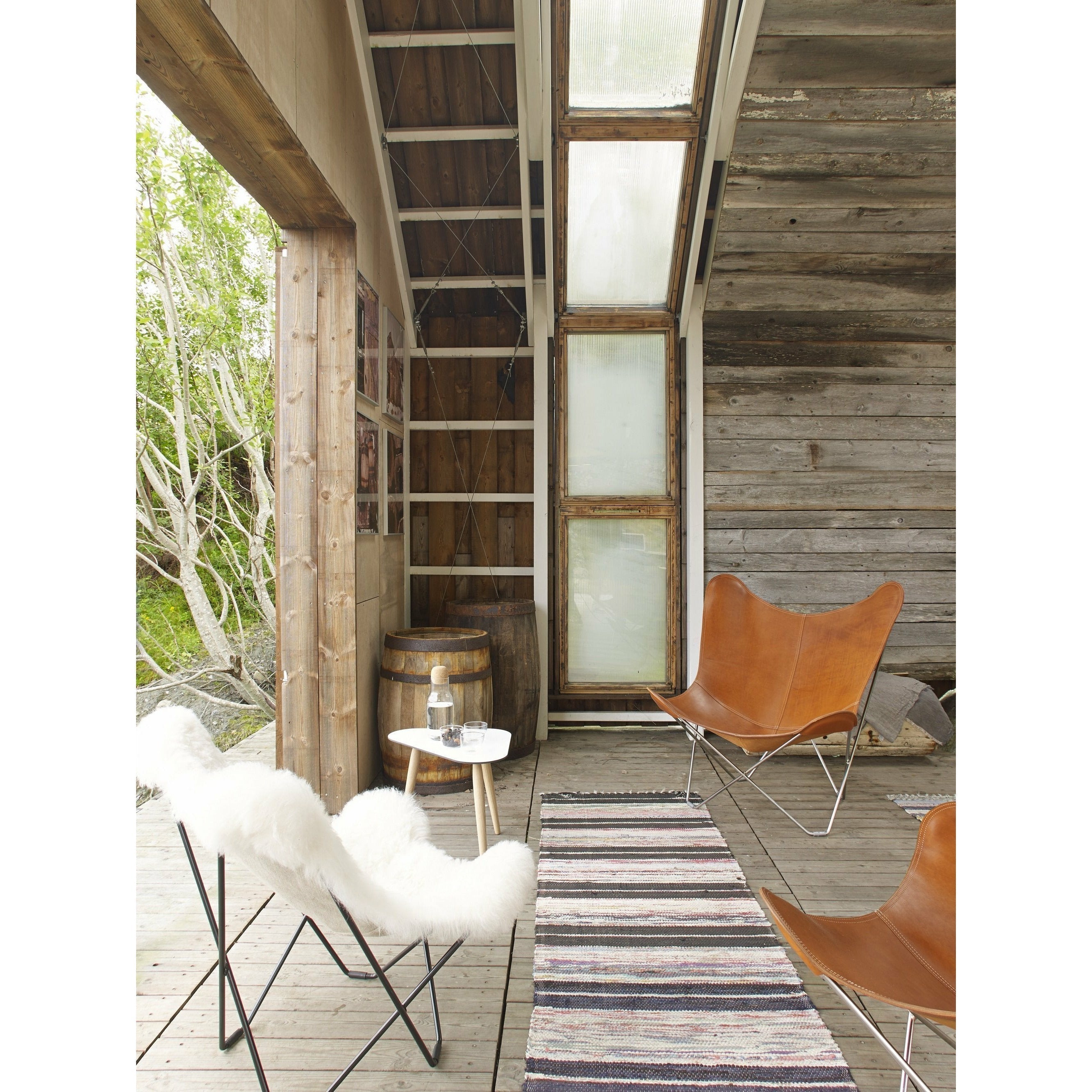 [product_category]-Cuero Pampa Mariposa Butterfly Chair, Polo/Chrome-Cuero-7340172610120-1012-CUE-3