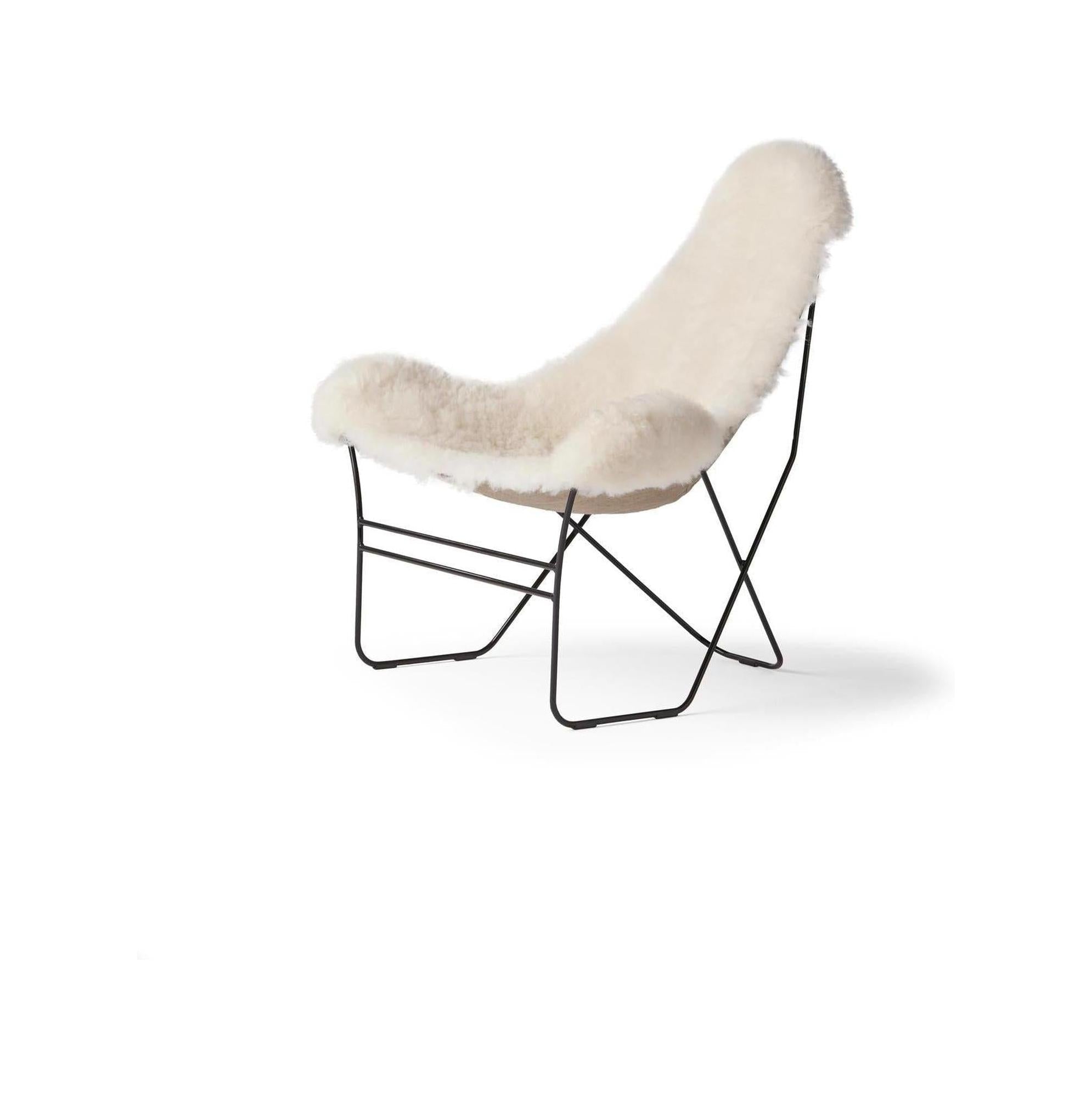 [product_category]-Cuero Valhalla Armchair, Black/Shorn White-Cuero-7340172610403-1160917-CUE-1