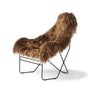 Cuero Valhalla Iceland Chair, Wild Brown/Black Frame
