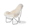 Cuero Valhalla Iceland Chair, Wild White/Black Frame