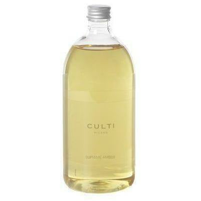 [product_category]-Culti Milano Refill Room Perfum Supreme Amber, 1 L-Culti Milano-8050534796216-ReCulti-Refill-Supreme-1000ML-CUL-1