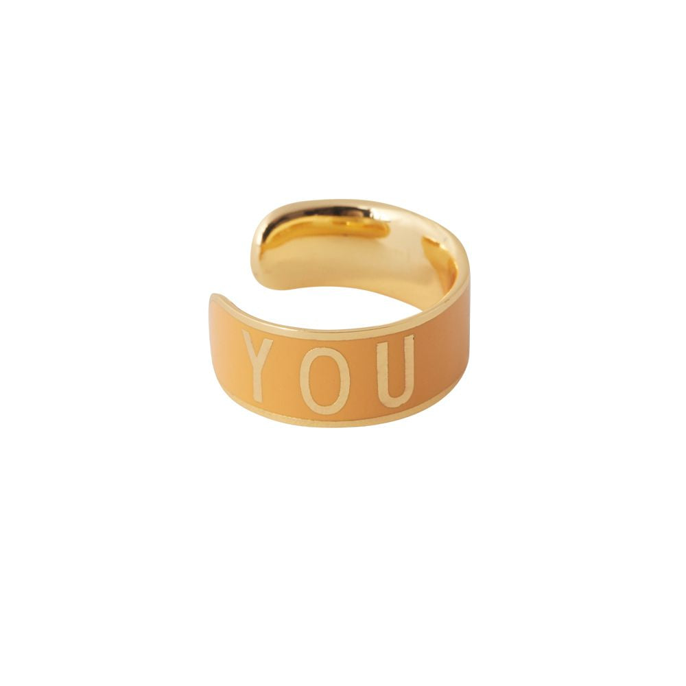 [product_category]-Design Letters Big Word Candy Ring, You Rock/Orange-Design Letters-5710498194178-90604015ORAYOUROCK-DES-2