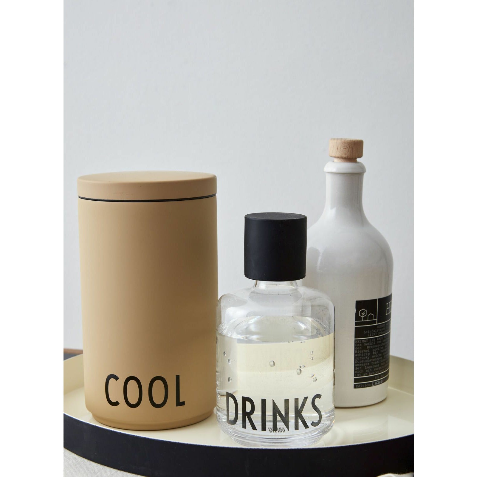 [product_category]-Design Letters Bottle Cooler And Ice Bucket, Beige-Design Letters-5710498186210-10204304BEIGECOOL-DES-3