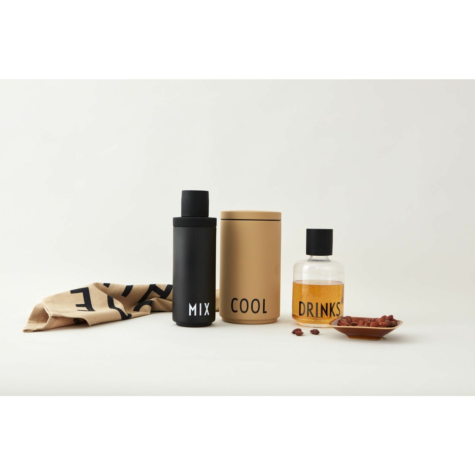 [product_category]-Design Letters Bottle Cooler And Ice Bucket, Beige-Design Letters-5710498186210-10204304BEIGECOOL-DES-4
