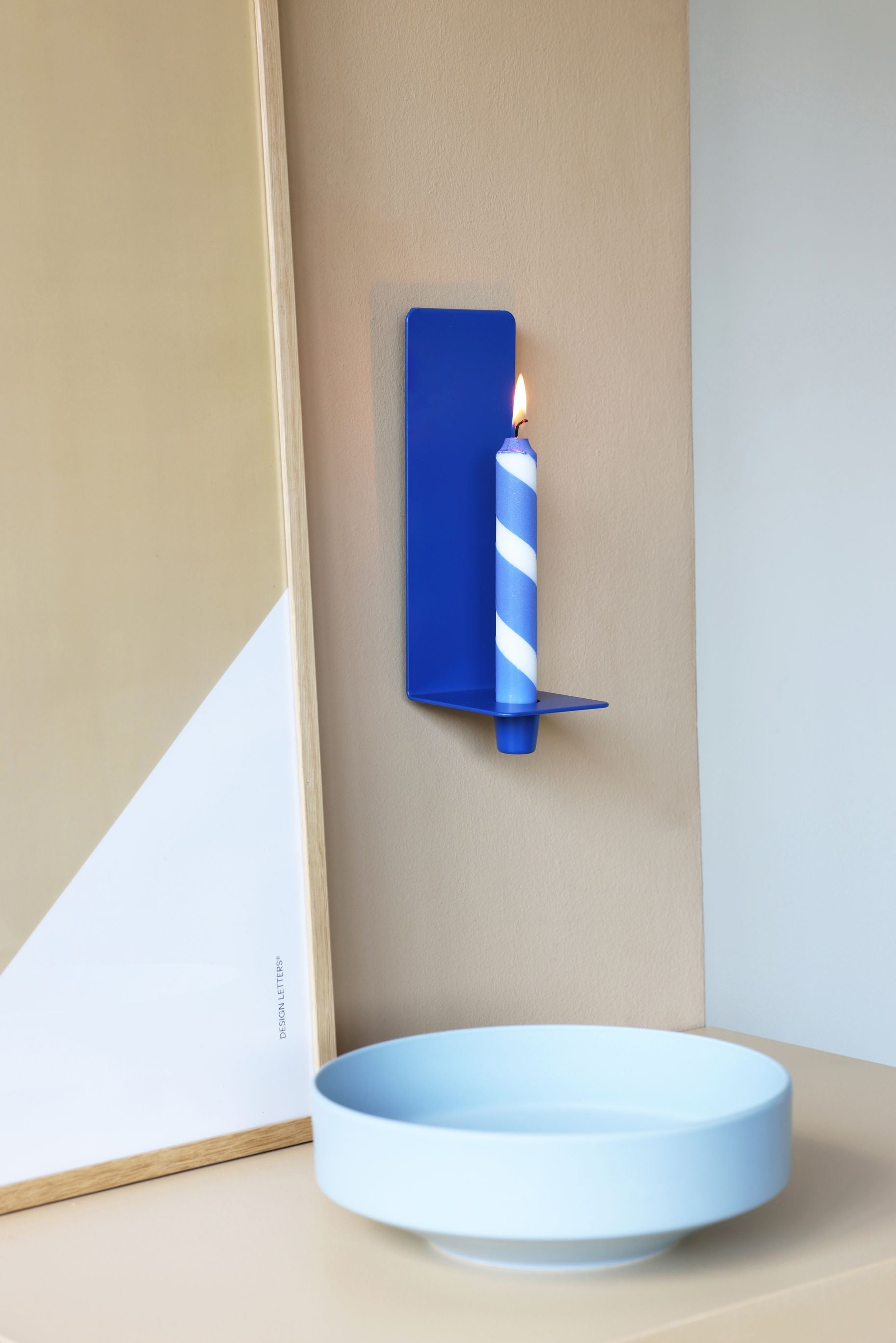 [product_category]-Design Letters Cosy Up Wall Candle Holder, Cobalt Blue-Design Letters-5710498195861-10101602COBALTBLUE-DES-3