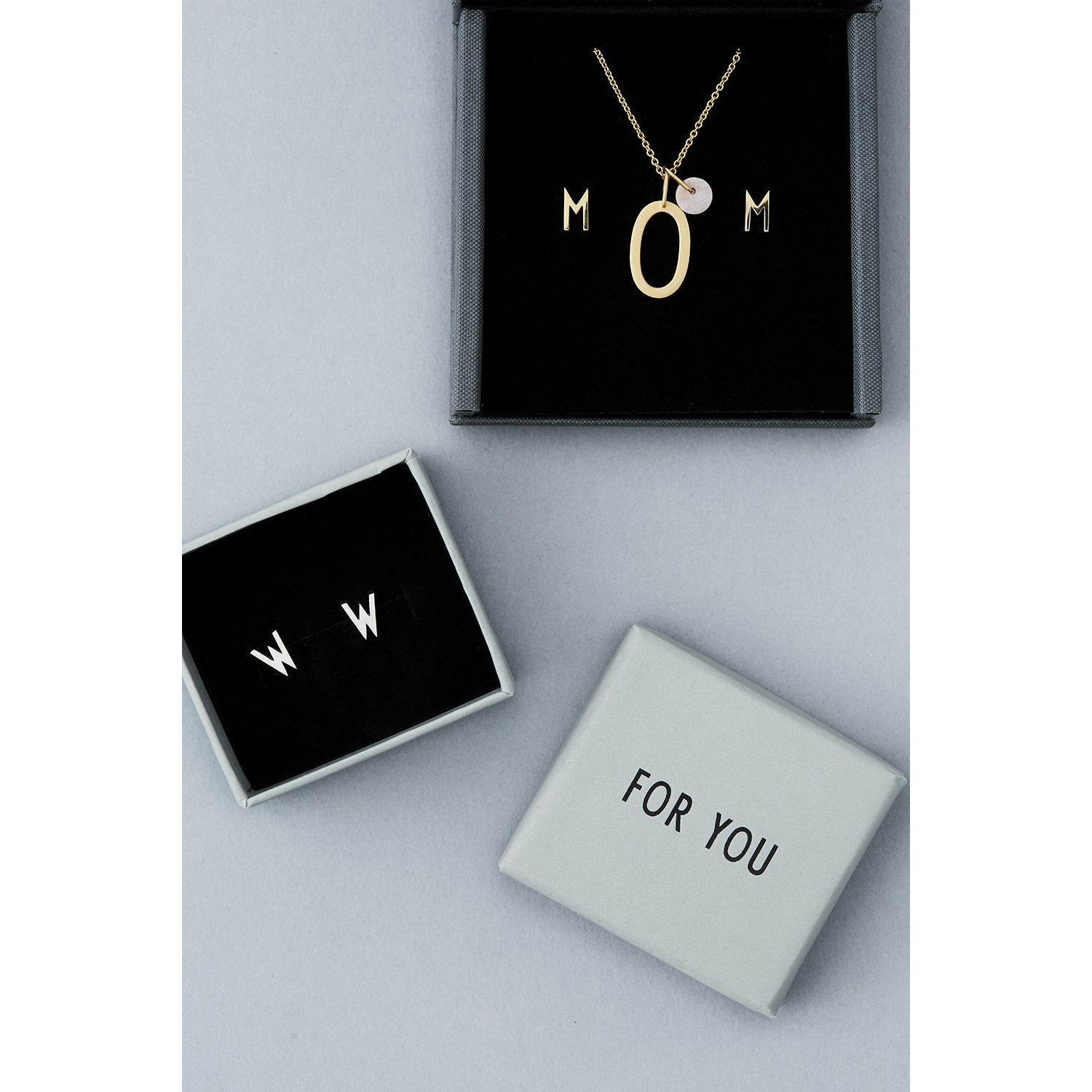 [product_category]-Design Letters Earring With Letter, Gold, I-Design Letters-5710498973162-90401001I-DES-4