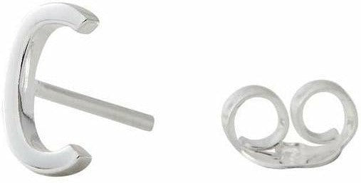 [product_category]-Design Letters Earring With Letter, Silver, C-Design Letters-5710498972769-90401000C-DES-1