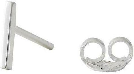 [product_category]-Design Letters Earring With Letter, Silver, I-Design Letters-5710498972820-90401000I-DES-1