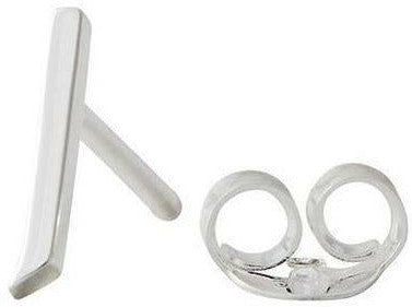 [product_category]-Design Letters Earring With Letter, Silver, J-Design Letters-5710498972837-90401000J-DES-1