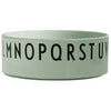 Design Letters Eat & Learn Round Bowl Tritan Green, ABC